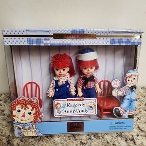 Kelly & Tommy Dolls Classic Raggedy Ann & Andy